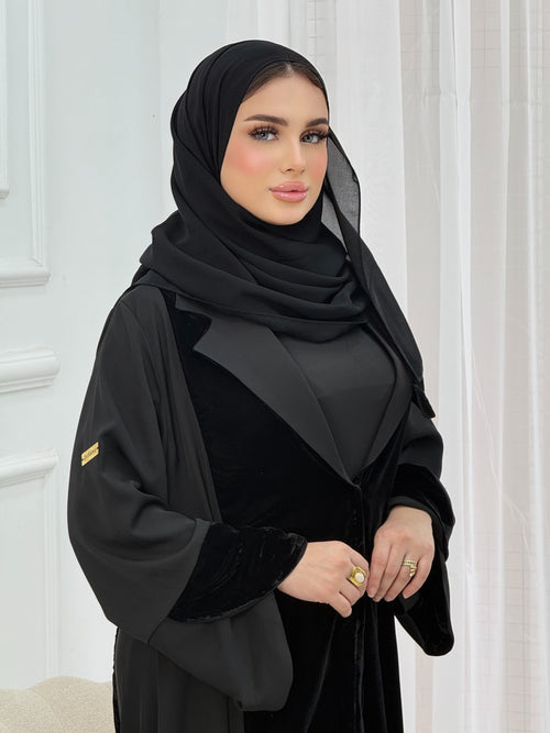 Abaya Mystère Noir